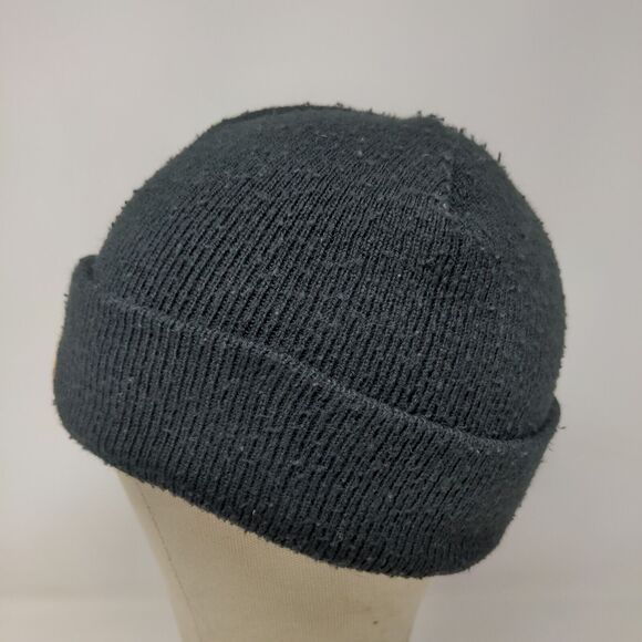 Carhartt Boys Knit Beanie Hat Black OSFM Youth Patch Logo Acrylic - Picture 5 of 11